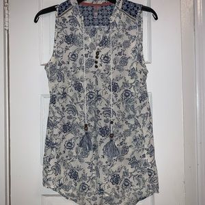 Women’s Floral Tank Top